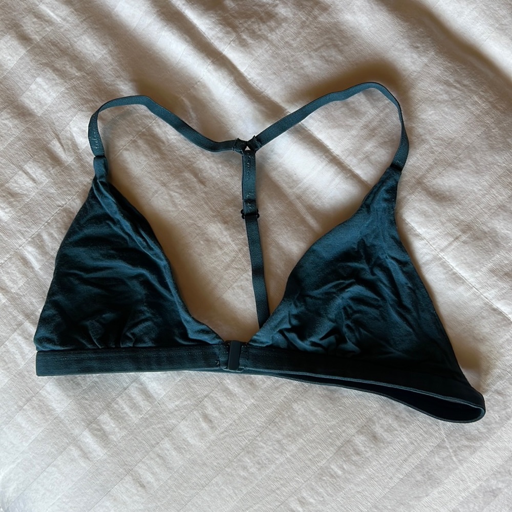 Blue Lululemon Bra